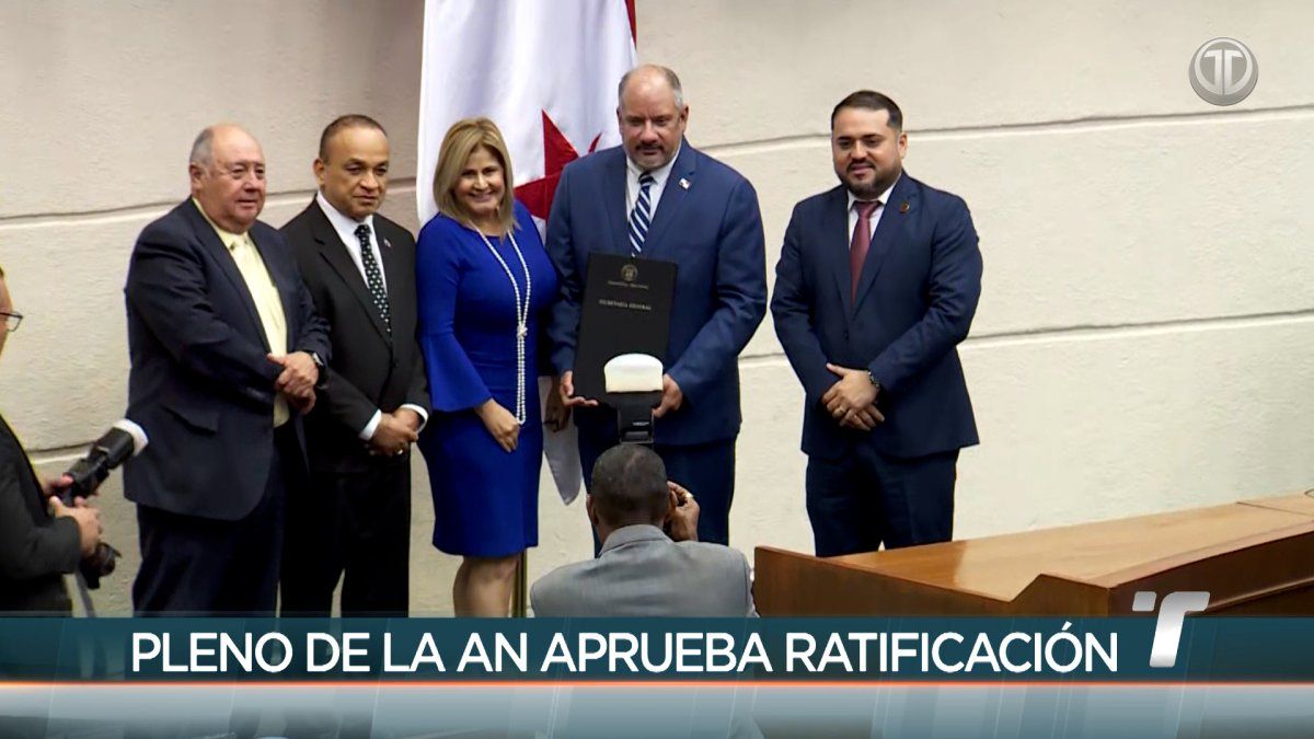Panama National Assembly session with deputies voting to ratify the appointment of the new Senniaf director