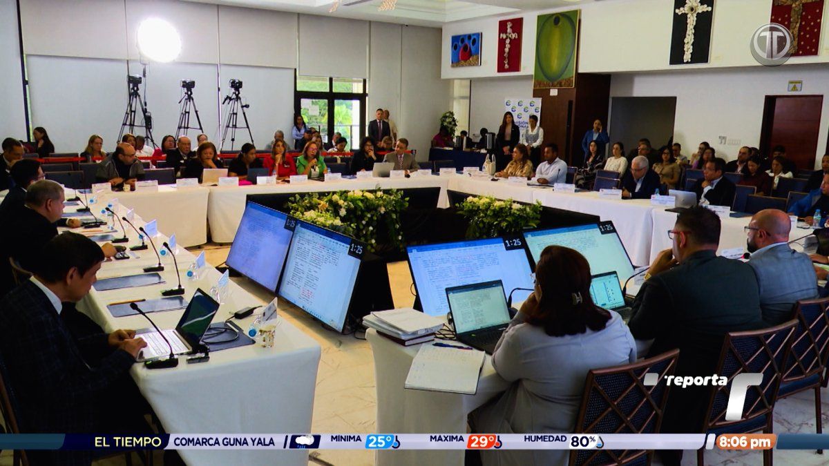 Former Electoral Tribunal magistrate Guillermo Márquez Amado speaking about electoral reforms affecting independent candidates