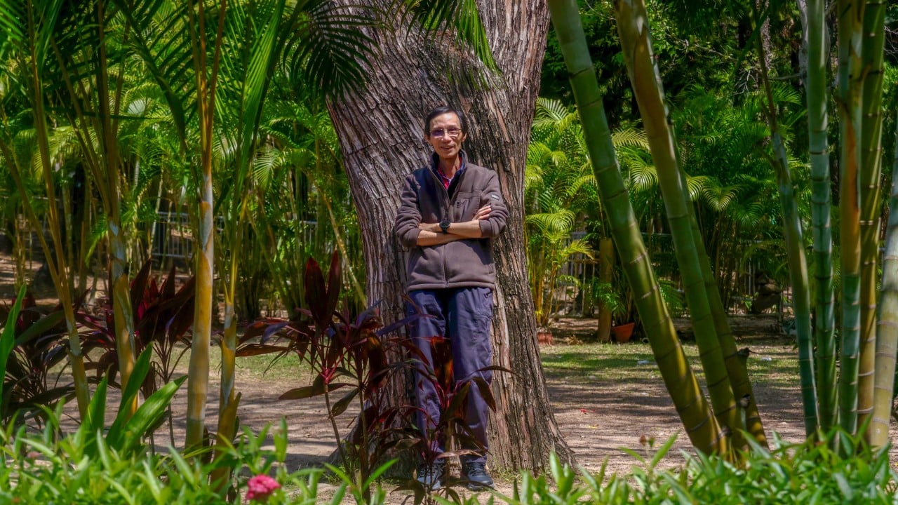 Portrait of Edwin Lau Che-feng, founder of Hong Kong environmental group The Green Earth