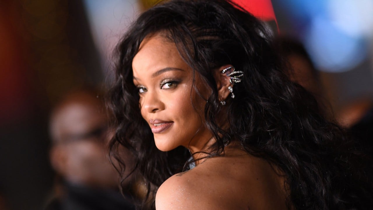 A luxury Los Angeles property with an Airstream trailer on the grounds, representing the location of an alleged shooting at Rihanna's home