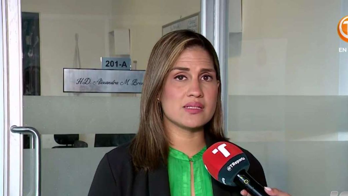 Deputy Alexandra Brenes at a shelter for pregnant teenage girls in Panama