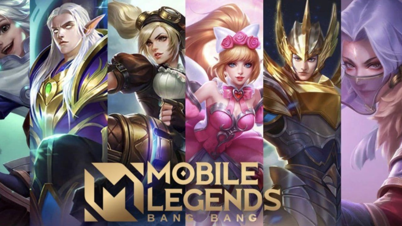 Moonton studio logo and Mobile Legends gameplay displayed on a screen with corporate logos representing ByteDance and Savvy Games Group
