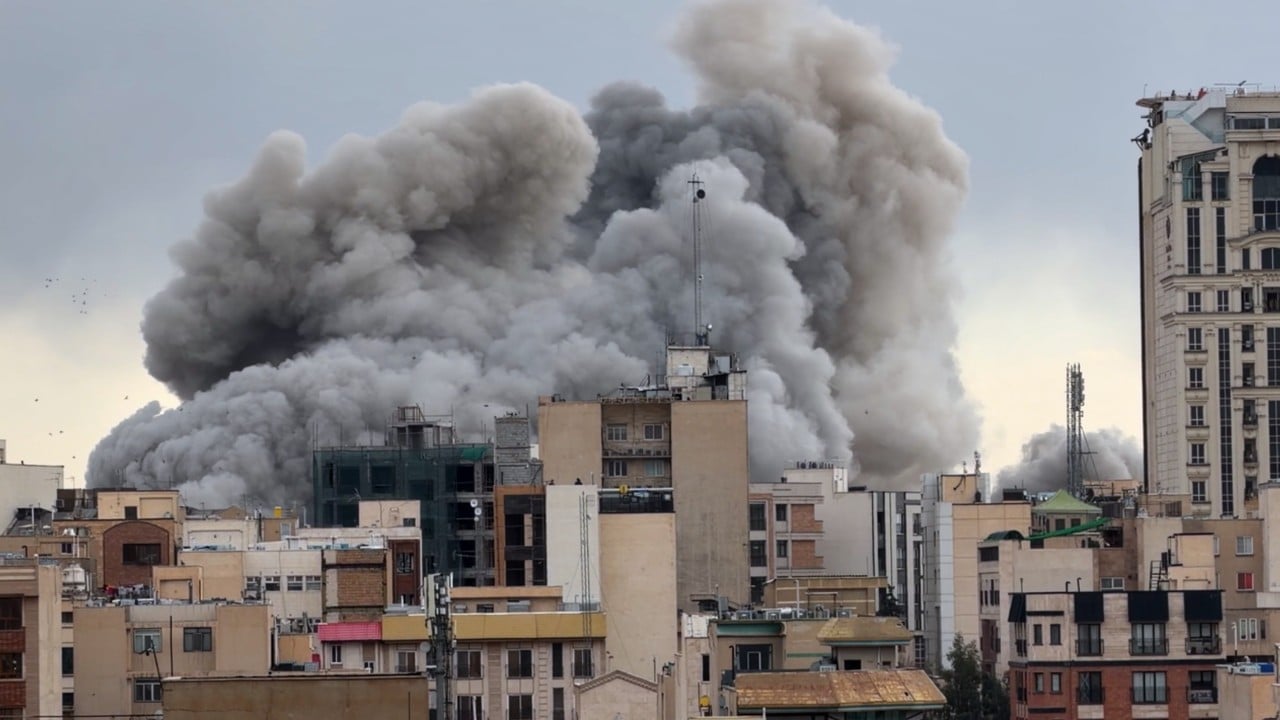 Swedish Foreign Minister Maria Malmer Stenergard delivering a statement at a press briefing