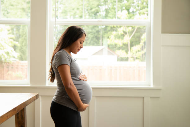 Pregnant teenage girl pictured to represent adolescent pregnancy and sexual health challenges facing youth in Panama