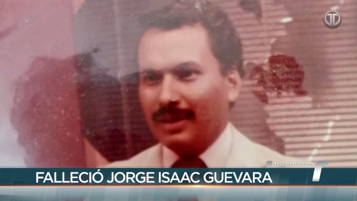 A memorial-style image representing a veteran Panamanian broadcaster and journalist remembered by the media community