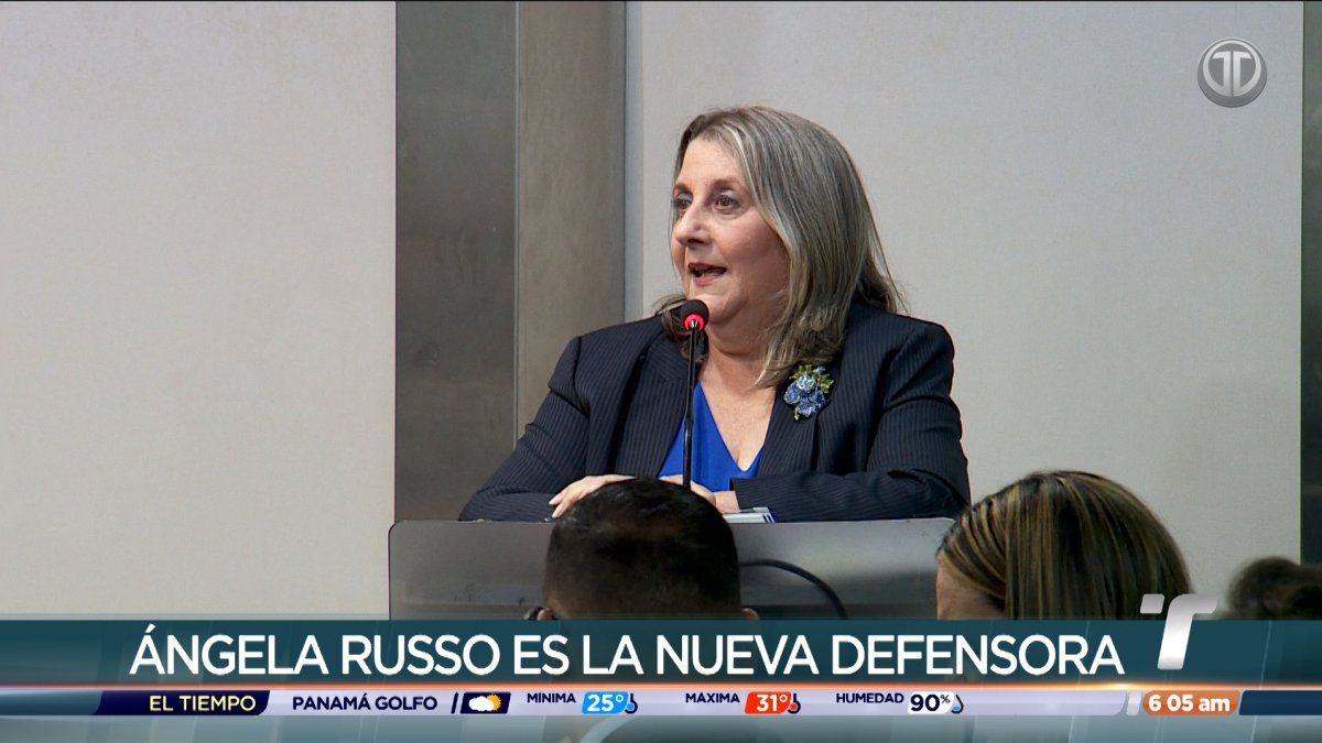 Ángela Russo being selected by Panama’s National Assembly as the country’s new ombudsman