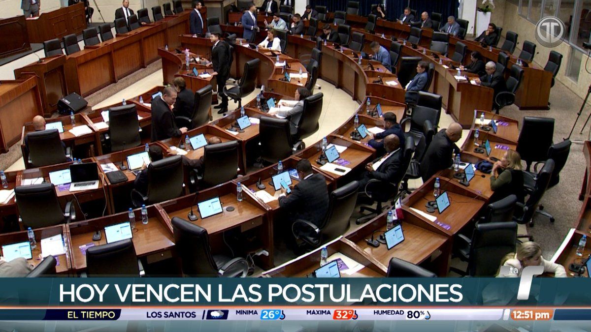 A view of Panama's National Assembly building, where the selection of an Electoral Tribunal magistrate is being discussed