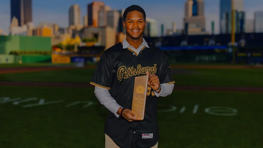 Young Panamanian baseball prospect Iverson Allen preparing for a professional baseball opportunity with the Pittsburgh Pirates organization