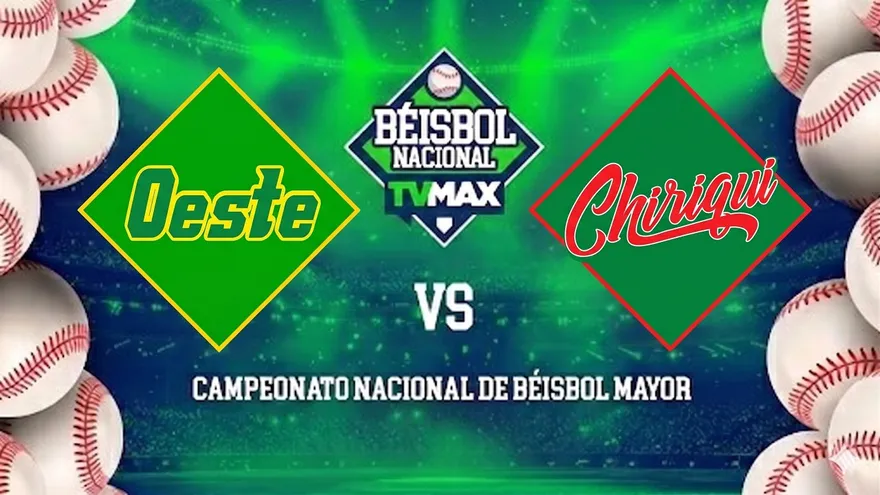 A live baseball semifinal in Panama with players on the field and fans watching from the stands