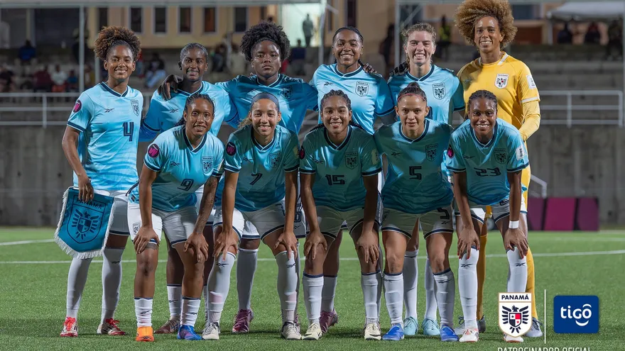Panama women’s national team preparing for a World Cup qualifying match against Aruba