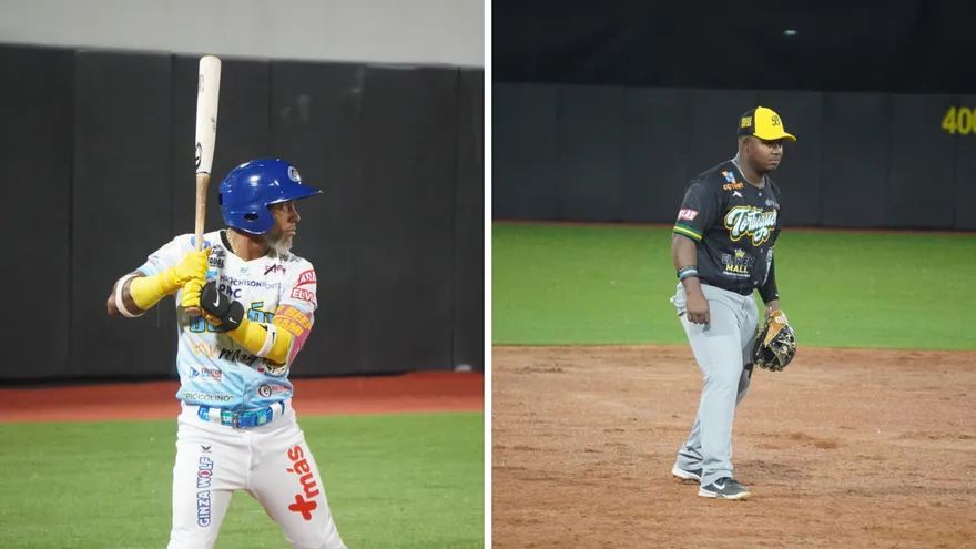 Baseball players and fans at Mariano Bula Stadium ahead of a semifinal game in Panama's Béisbol Mayor tournament