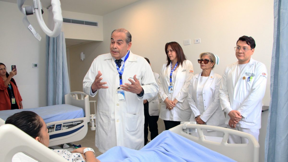 Medical staff and hospital facilities inside Ciudad de la Salud in Panama City where a new palliative care unit opened