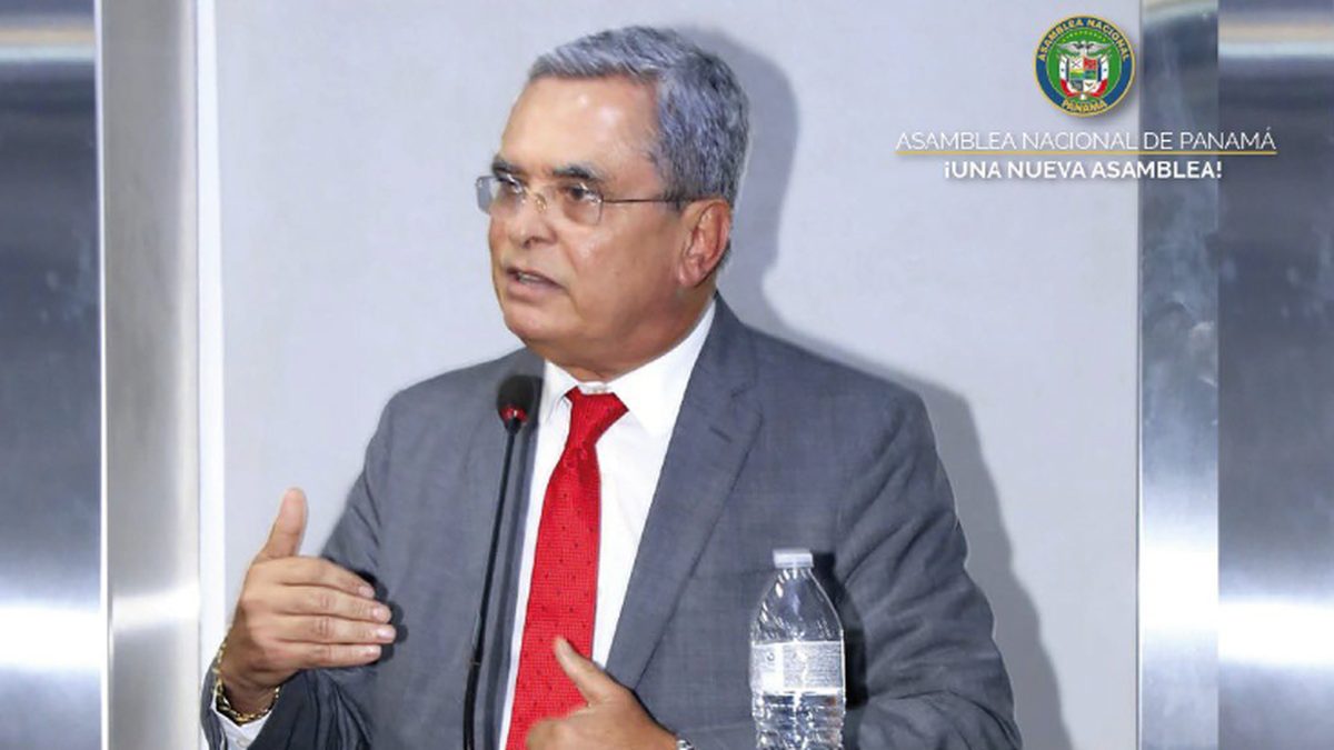 A view of Panama’s National Assembly chamber during a vote on a magistrate appointment