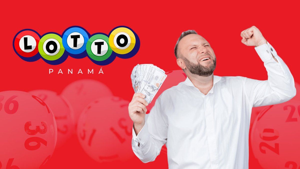 Lottery balls and a National Lottery draw setup in Panama