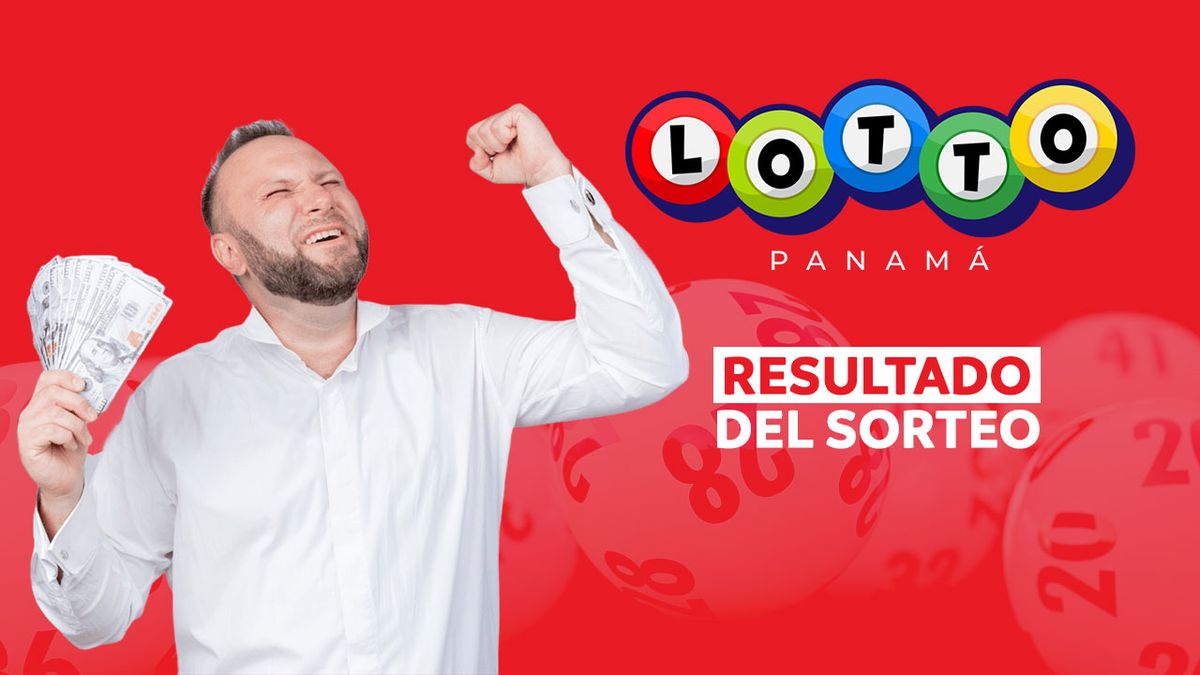 A lottery terminal or printed ticket display for Panama's La Lotto and Pega 3 draw results