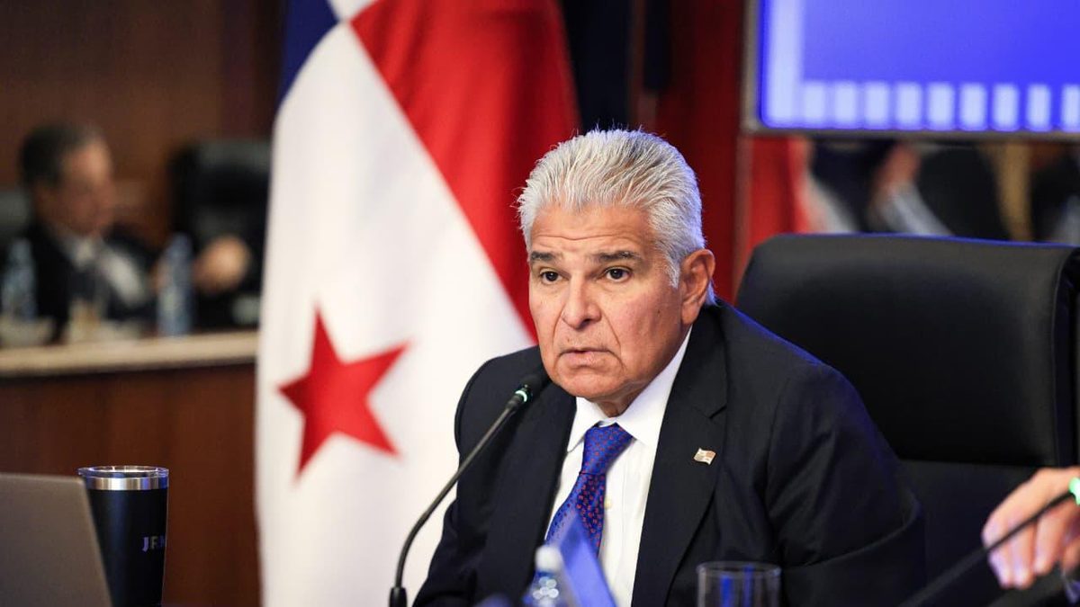 Sacks of rice stacked in a warehouse in Panama as the government limits imports to protect local producers