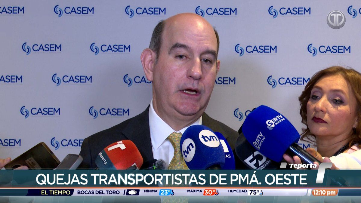 Panama finance minister discussing economic policy and transport fuel support measures