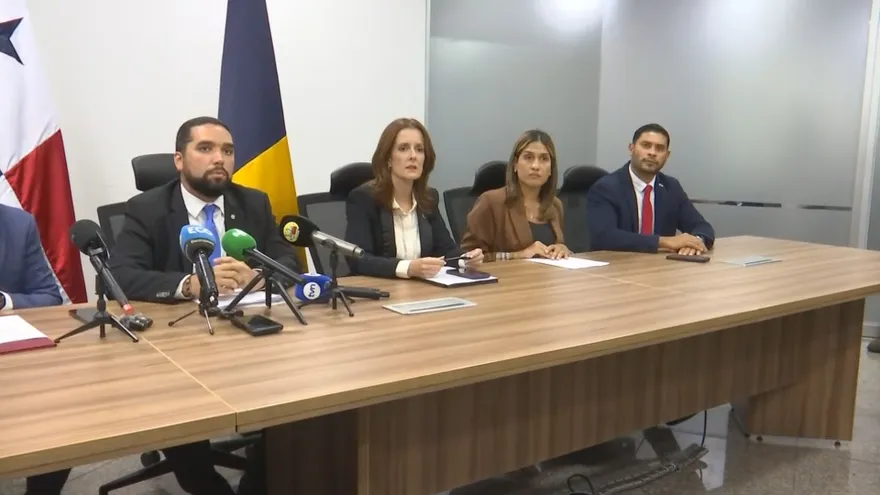 Members of Panama’s National Assembly during a legislative session in Panama City