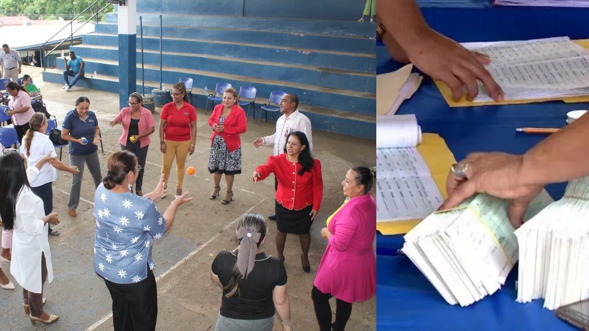 Parents and school staff gathered for a family education workshop in a classroom setting